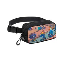 Riva Case 5410 Skaters černá / dětská ledvinka