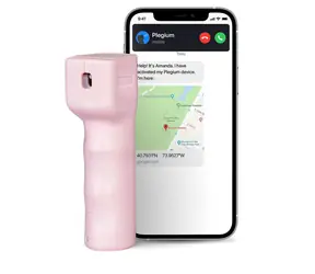 Plegium Smart pepřový sprej mini růžová