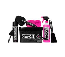 Muc-Off 8 in 1 Bicycle Cleaning Kit - čistič & udržovací sprej & houbička & 4 kartáče