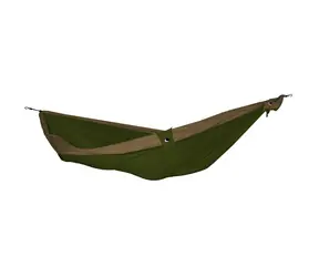 Ticket To The Moon Original Hammock zeleno-hnědá / hamaka / nosnost až 200 kg / 320x200cm