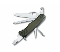 VICTORINOX Soldier's knife zelená / Kapesní nůž / 10 funkcí / délka čepele 8.7 cm
