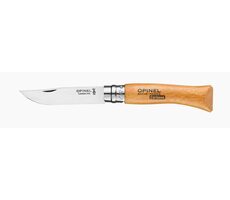 Opinel 7 kapesní nůž zavírací 8 cm - nerez čepel / dřevěná rukojeť
