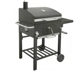 Landmann 11528 Gril na dřevěné uhlí Grillchef Comfort Basic+ / rošt 53 x 42 cm