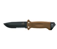 GERBER LMF II Infantry černo-hnědá / Bushcraft nůž / čepel 12 cm