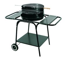 MASTER GRILL MG906 / Gril na dřevěné uhlí / rošt 46.5 x 46.5 cm