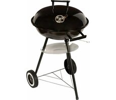 MASTER GRILL MG913 / Gril na dřevěné uhlí / rošt 42 x 42 cm