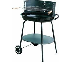 MASTER GRILL MG942 / Gril na dřevěné uhlí / rošt 37.5 x 37.5 cm