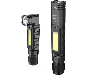 Superfire G19 Multifunkční svítilna černá / 500lm / USB