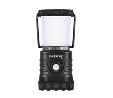 Superfire T30 kempingová lampa černá / 600lm / USB