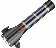 Superfire D30 solární svítilna / 310lm / 2000 mAh