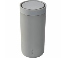 Stelton To-Go Click 0.4 l šedá / Termohrnek