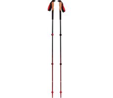 Black Diamond Pursuit M/L šedo červená / Trekingové hole / 100 - 140 cm