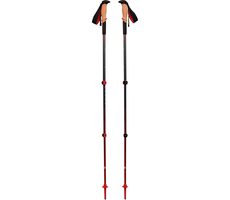 Black Diamond Pursuit S/M šedo červená / Trekingové hole / 100 - 125 cm