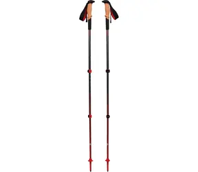 Black Diamond Pursuit S/M šedo červená / Trekingové hole / 100 - 125 cm