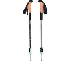 Black Diamond Pursuit Shock M/L šedo červená / Trekingové hole / 125 - 140 cm