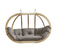 Amazonas Globo Royal taupe / Závěsné křeslo / 176x118cm / nosnost 200 kg