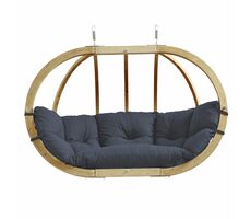 Amazonas Globo Royal anthracite / Závěsné křeslo / 176x118cm / nosnost 200 kg