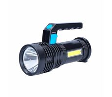 Solight WN46 LED svítilna s rukojetí a bočním světlem / nabijecí / 150+100lm / Li-Ion