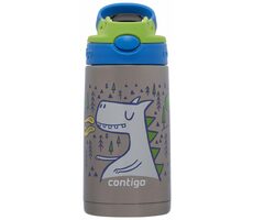 Contigo Easy Clean SS Matcha Dragon 380ml šedá / Termo láhev