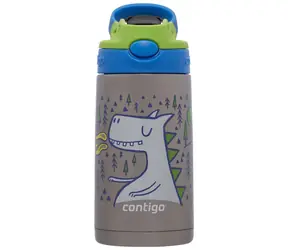Contigo Easy Clean SS Matcha Dragon 380ml šedá / Termo láhev