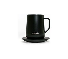 Muggo Mug Chytrý hrnek 320 ml černá / nastavitelná teplota 45 - 62.5°C / LED indikace