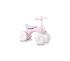 MoMi TOBIS s bublinami růžová / Odrážedlo / do 20 kg / od 24 měsíců