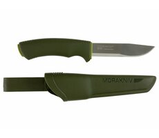 Morakniv Bushcraft Forester zelená / bushcraft nůž / nerezová ocel / čepel 10.9 cm / plastové pouzdro