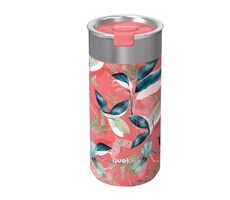 Quokka Boost Coffee Tumbler 400ml Exotic Pink / Termohrnek se sítkem / nerezová ocel 