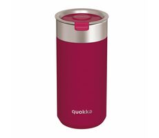 Quokka Boost Coffee Tumbler 400ml Maroon / Termohrnek se sítkem / nerezová ocel 