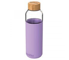 Quokka Flow 660ml Lilac / Láhev na vodu / brosilikátové sklo