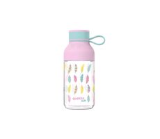 Quokka Ice Kids with strap 430ml Feathers / Láhev na vodu / poutko / tritan