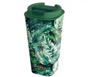 Quokka Vaso Cafe Doble Pared 450ml Jungle