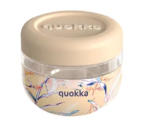 Quokka Bubble Food Jar 500 ml Vintage Floral / Nádoba na jídlo / plast