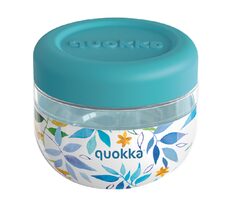Quokka Bubble Food Jar 500 ml Watercolor Leaves / Nádoba na jídlo / plast