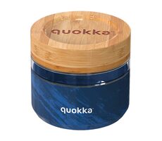 Quokka Deli Food Jar 500 ml Wood Grain / Nádoba na jídlo / sklo
