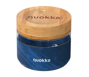Quokka Deli Food Jar 500 ml Wood Grain / Nádoba na jídlo / sklo
