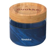 Quokka Deli Food Jar 820 ml Wood Grain / Nádoba na jídlo / sklo