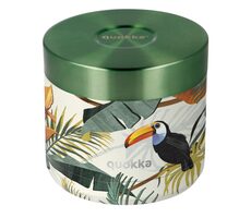 Quokka Whim Food Jar 600ml Tropical / Termonádoba na jídlo / nerezová ocel 