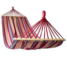 CALTER FIESTA červeno-modrá / Houpací síť / 200x100 cm / Nosnost: 150 kg