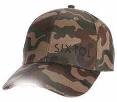 SIXTOL B-CAP maskáčová / LED kšiltovka se světlem / 5x 5 lm / nabíjecí / USB