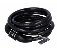 Forever KYL-100 Zámek na kolo s číselným kódem černá