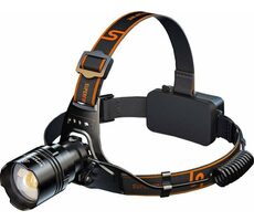 Superfire HL31 Typ C čelovka černá / 2200lm / USB-C