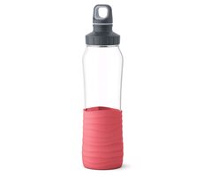 Emsa Drink2Go Skleněná láhev 0.7 l korálová
