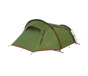 High Peak Sparrow LW zeleno-červená / Stan pro 2 osoby / 260 x 200 x 90/60 cm / vodní sloupec: 3000mm