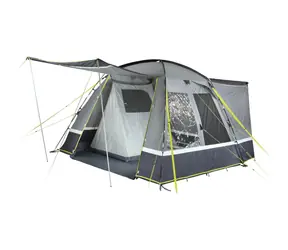 High Peak Trentino 2.0 šedá / Stan ke karavanu / 370 x 280 x 210 cm / vodní sloupec: 4000mm