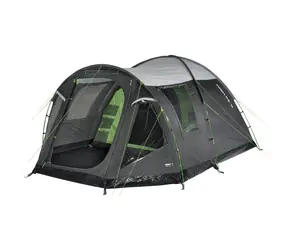 High Peak Santiago 5.0 šedo-zelená / Stan pro 5 osob / 430 x 280 x 175/190 cm / vodní sloupec: 4000mm