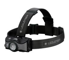 LEDLENSER MH7 čelovka černo-šedá / 600/400/170/20 lm / IP54 / Li-Ion