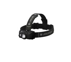 LEDLENSER MH8 čelovka černá / 600/400/170/20 lm / IP54 / Li-Ion