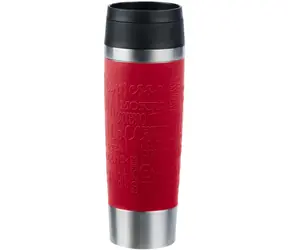 Emsa Travel Mug Classic Grande 0.5l červená / Termohrnek / nerezová ocel / doprodej