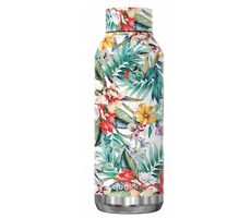 Quokka Nerezová láhev Solid orchid garden 510 ml